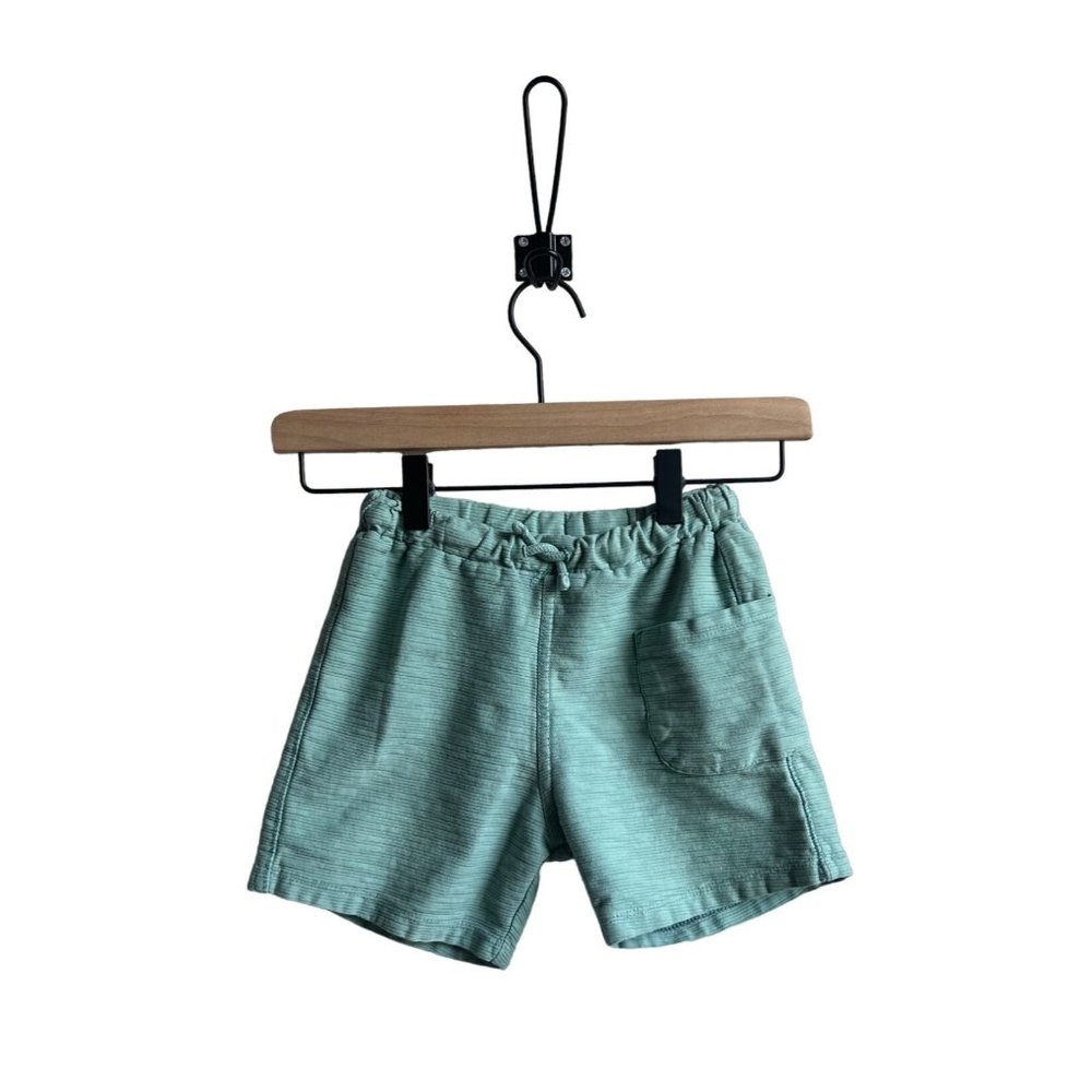 Zara Boy Seafoam Textured Short Shorts SIze 4-5yr